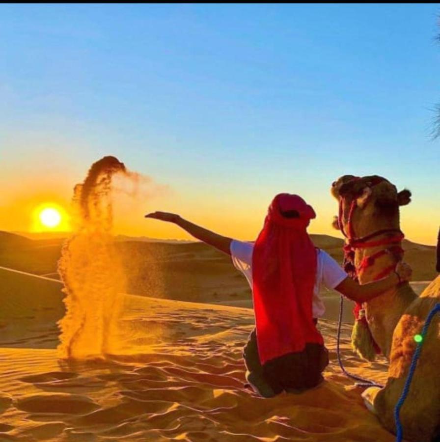 Desert Berber Fire Camp Merzouga Exterior foto