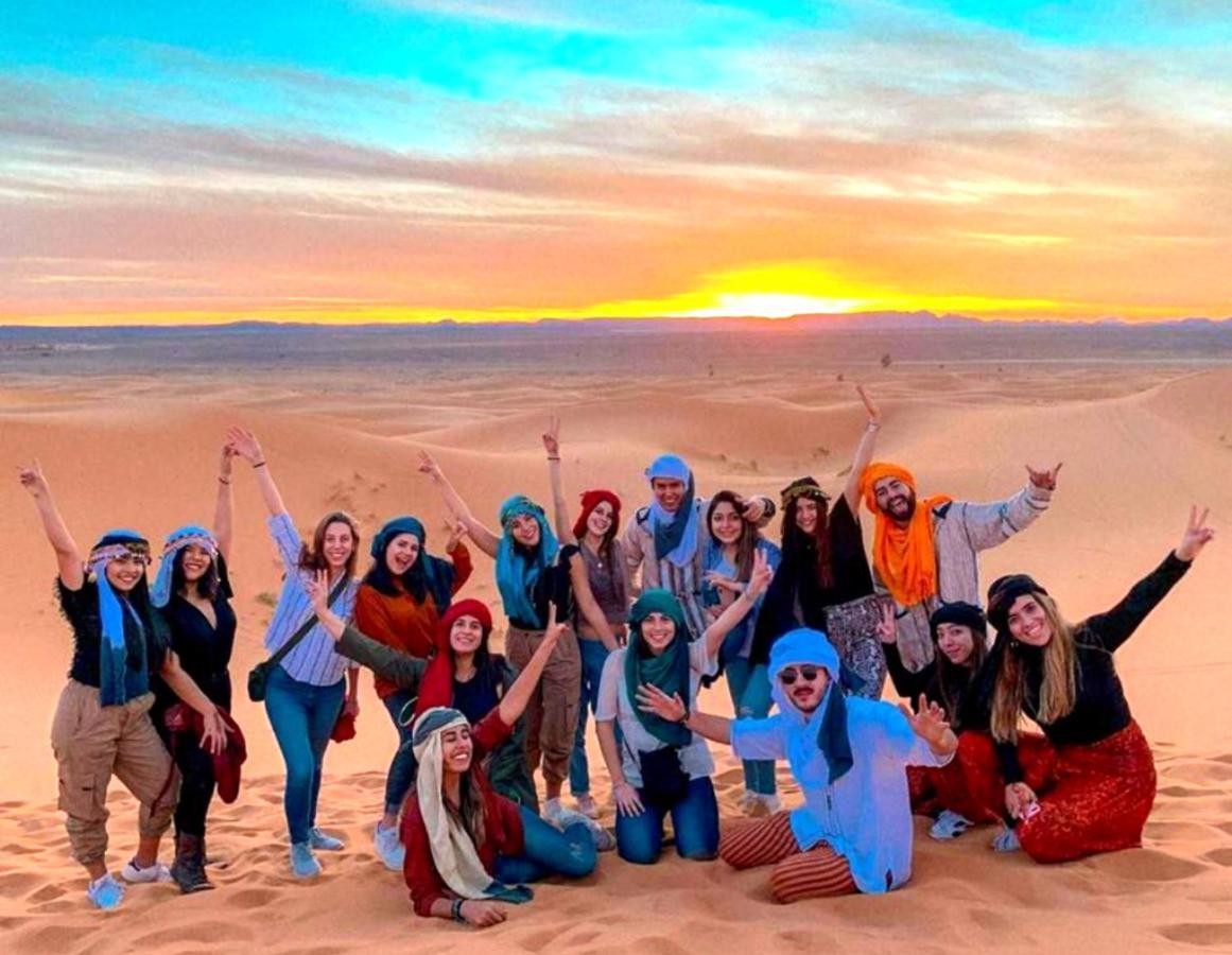 Desert Berber Fire Camp Merzouga Exterior foto