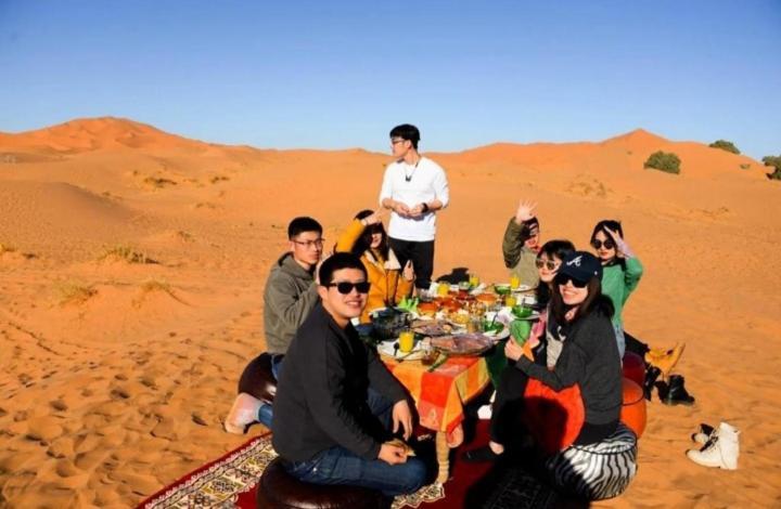Desert Berber Fire Camp Merzouga Exterior foto