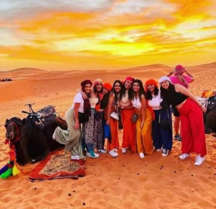 Desert Berber Fire Camp Merzouga Exterior foto